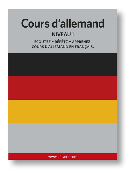 Title details for Cours d'allemand by Ann-Charlotte Wennerholm - Available